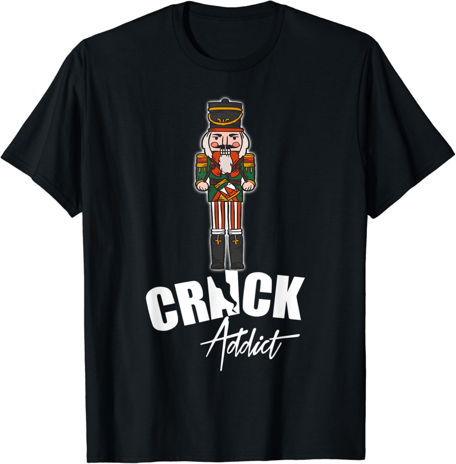 Nutcracker Crack Addict Funny Christmas Dirty Joke Gag Gift